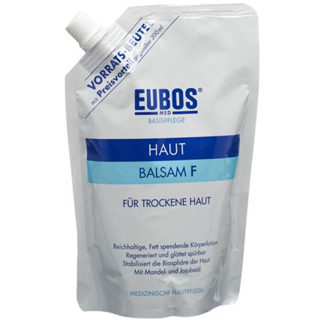 EUBOS-ihobalsami F täyttöpakkaus 400 ml