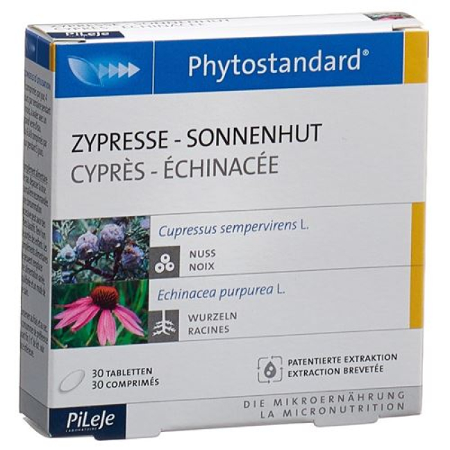 Phytostandard Cyprès - Comprimés solaires 30 pcs