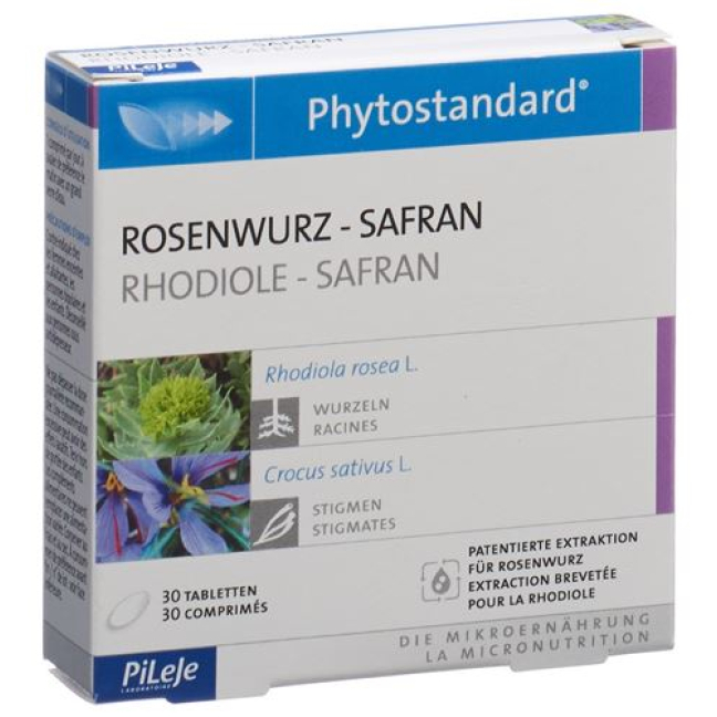Phytostandard Rosenwurz - Safran Tabl 30 Stk