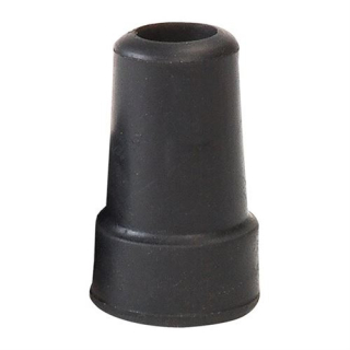 Capsule de sol Sahag bâton métallique noir 16 mm avec insert en acier