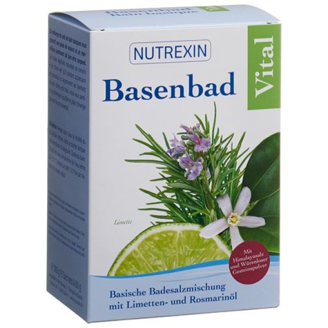 Nutrexin Alkaline Bath Vital 6 Btl 60 g