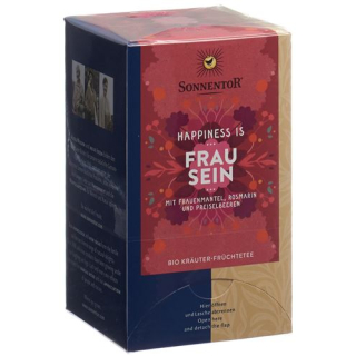 Sonnentor Happiness is being a woman tea Battalion 18 pieces