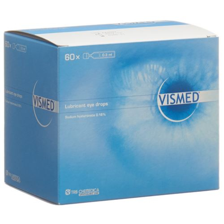 VISMED eye drops 1.8 mg/ml 60 monodos 0.3 ml