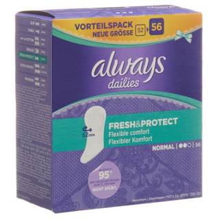 always panty liner Fresh & Protect Normal Value pack 56 pcs