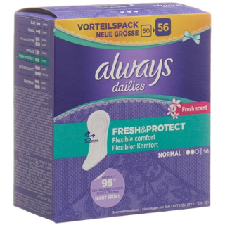 always panty liner Fresh & Protect Normal Fresh Value pack 56 pcs
