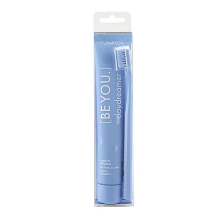 Curaprox BE YOU 90ml toothpaste and toothbrush blue
