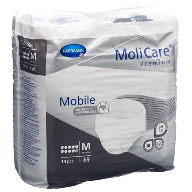 Buy MoliCare Mobile 10 M 14 pcs Online from Switzerland
