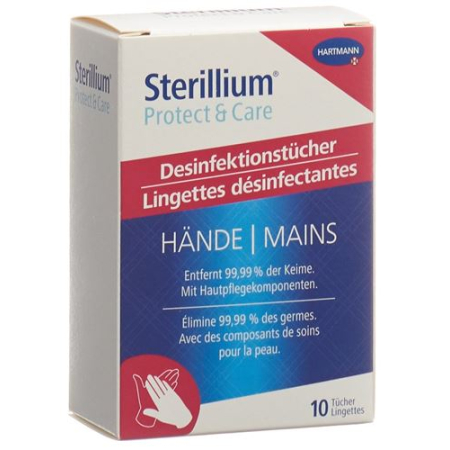 Sterillium Protect & Care Tiss 10 pcs