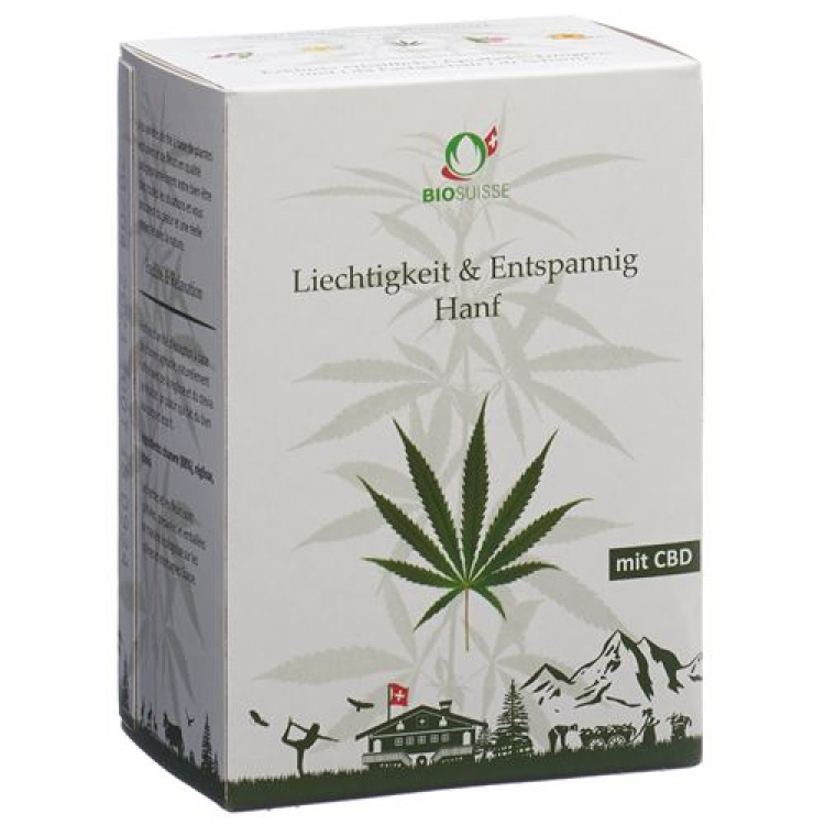 Herba Bio Suisse Liechtigkeit and Entspannig 20 bag 1.2 גרם