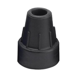 Sahag crutch caps 16mm black 10 pcs