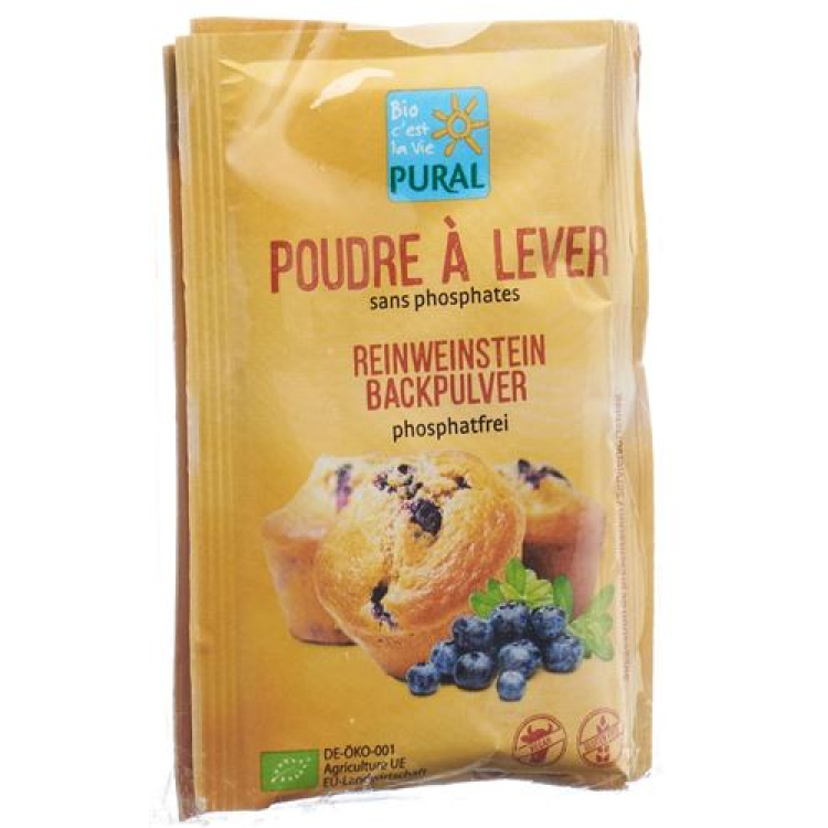 Pural bagepulver ren Weinstein fosfater Bio 3 Bataljon 21 g