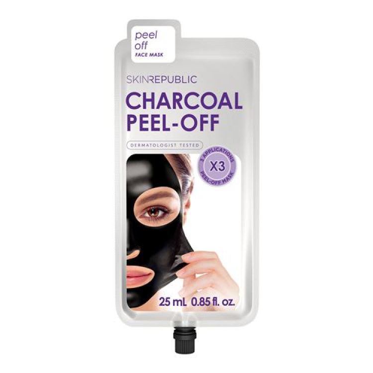 skin republic Charcoal Peel-Off Ansiktsmask 25ml