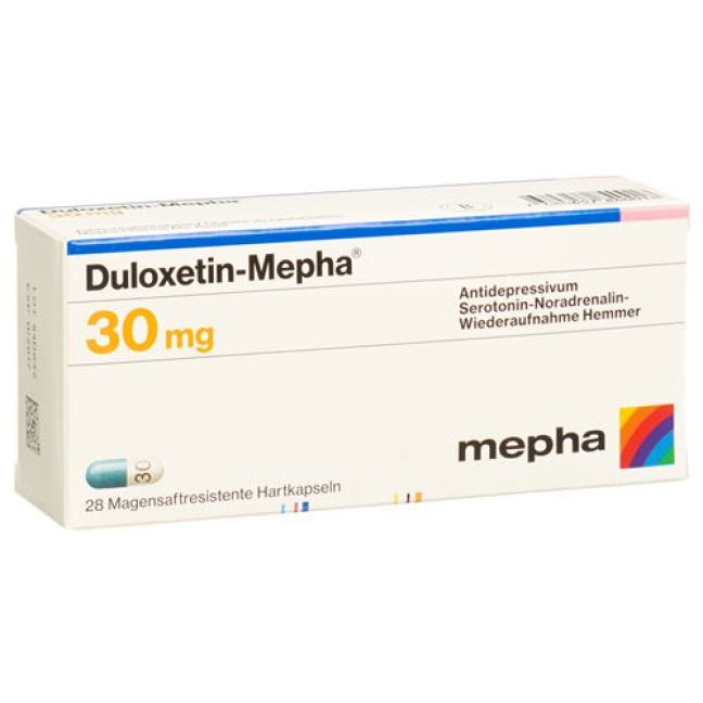 Duloxetine Mepha Kaps 30 mg 84 개