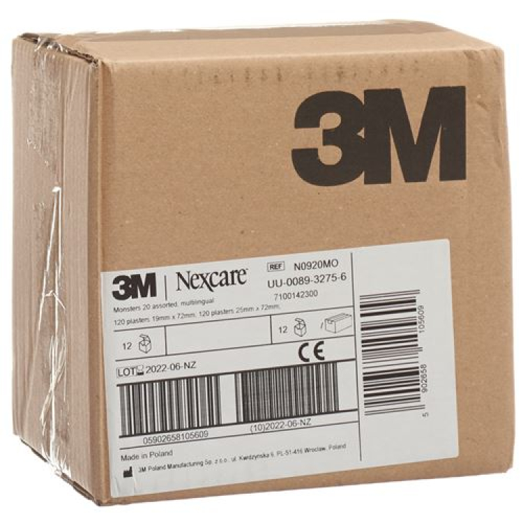 3M Nexcare bemutató gyerekkövezõ Happy Kids Animals 12 db