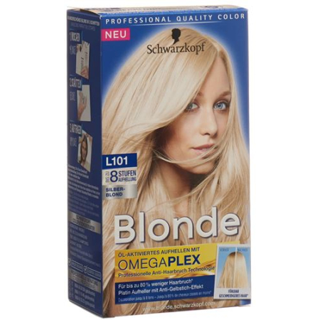 Schwarzkopf Blonde L101 platinum brighteners Silver Blond