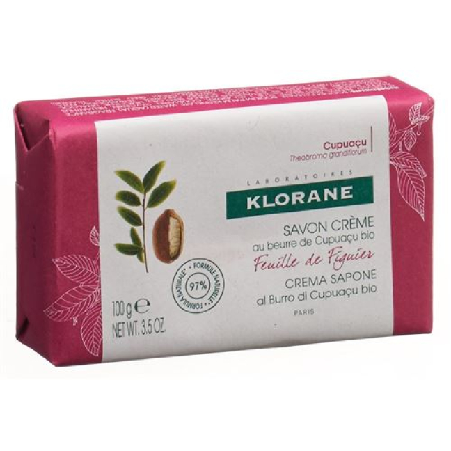 Klorane kremalı sabun incir yaprağı 100g