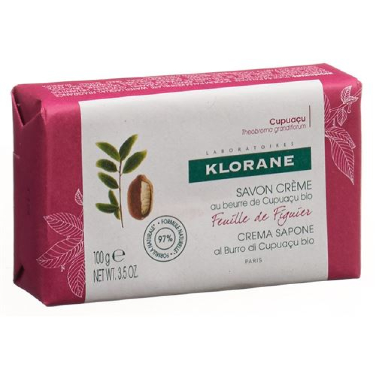 Klorane krémszappan fügelevél 100g