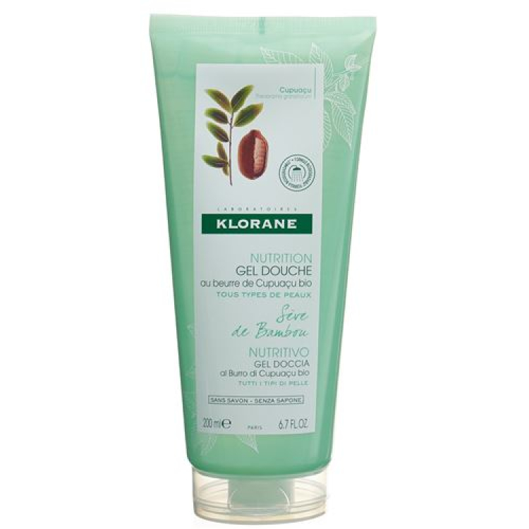 Klorane gel bamboo juice 200 ml