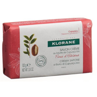 Klorane cream soap Hibiskusblüte 100 g