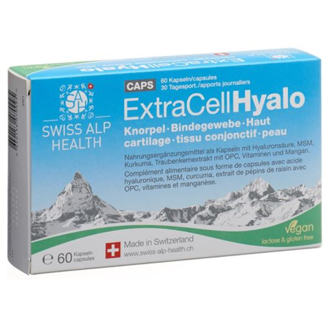 Extra Cell Hyalo Kaps 60 عدد