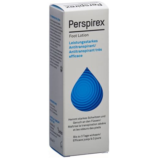 PerspireX Foot Lotion 100ml Antitraspirante