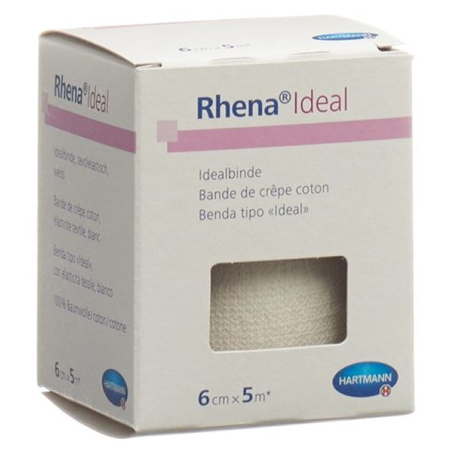 Rhena Ideal Elastic bandage 6cmx5m white