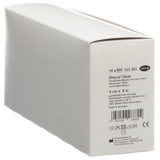 Rhena Ideal Elastic bandage 6cmx5m white 10 pcs