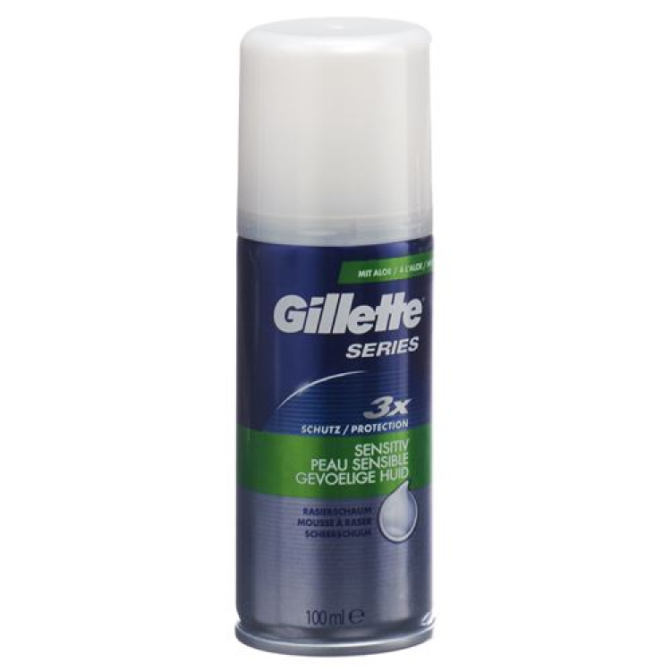 Gillette Sensitive Schaum mini 100 ml