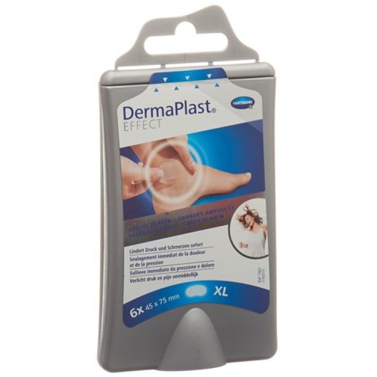 DermaPlast Effect pretisni omot XL 6 kos