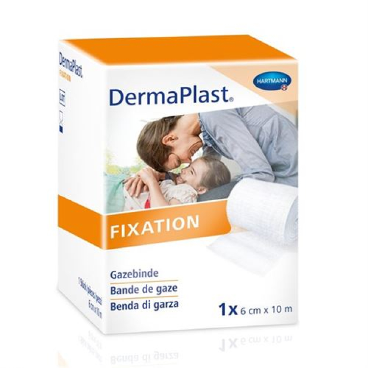 DermaPlast cuna sarğı sabit kənarlı 6smx10m 10 ədəd