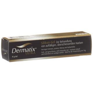 Gel de silicone Dermatix Ultra cicatrizes 15 g