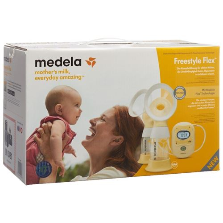 Medela Freestyle Flex elektrische Doppelmilchpumpe