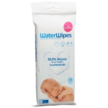 Water Wipes drėgnos servetėlės ​​28 vnt