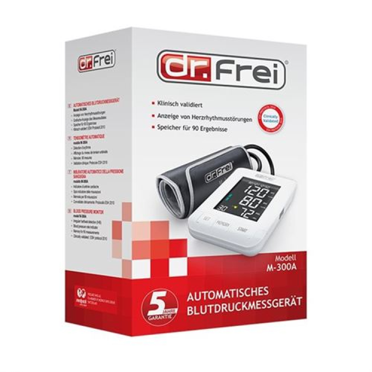 Dr. Frei Oberarm Blutdruckmessgerät M-300A digital Manschette 22