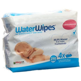 Water Wipes lingettes humides 240 pcs