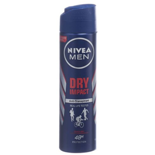 Nivea Male Dry Impact Antiperspirant spray 150 ml