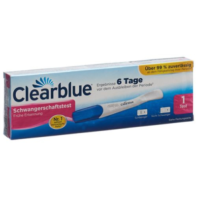 Clearblue hamiləlik testi erkən aşkarlama