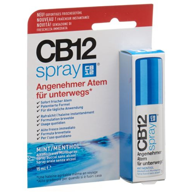 CB12 スプレー ミント/メンソール 15ml