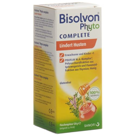 Bisolvon Phyto סירופ שיעול קומפלט Fl 94 מ"ל