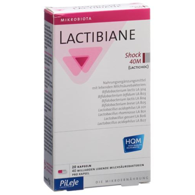 LACTIBIANE Shock 40M Cape 20 יח'