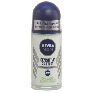 Nivea Male Sensitive Protect Roll-On Antiperspirant 50 ml