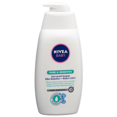 Nivea Baby Pure & Sensitive Cleansing Lotion 500 мл