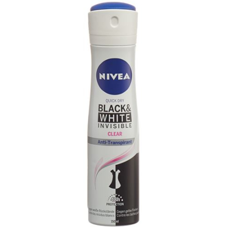 Nivea Deo Invisible Black & White Clear Female spray 150 ml