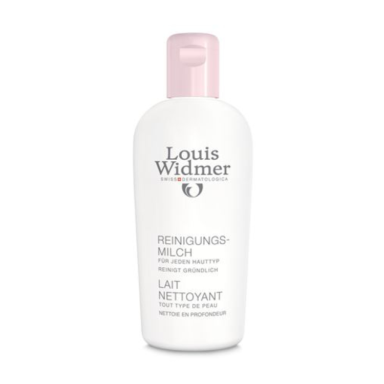 Louis Widmer Soin Lait Nettoyant Non Parfumé 200 ml