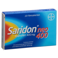 Saridon neo Filmtabl 400 mg de 10 unid.