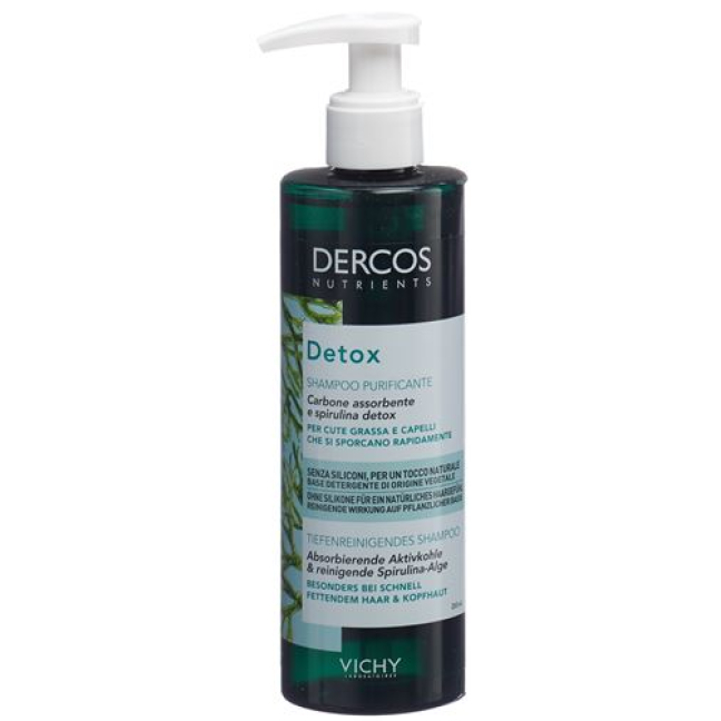 Vichy Dercos Nutrients Shampoo Detox German Fl 250 ml