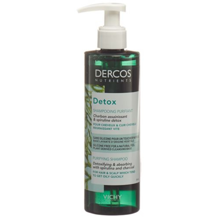 Vichy Dercos Shampooing Nutrients Detox French Fl 250 мл