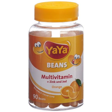 YAYABeans Multivitamin Orange without gelatin Ds 90 pcs