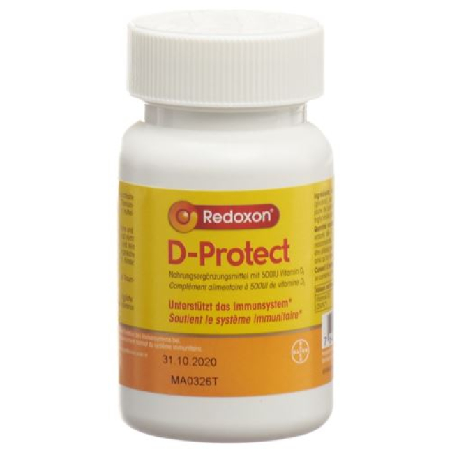 Redoxon D-Protect vitamin D3 Kaps 500 I.U. Ds 300 pcs
