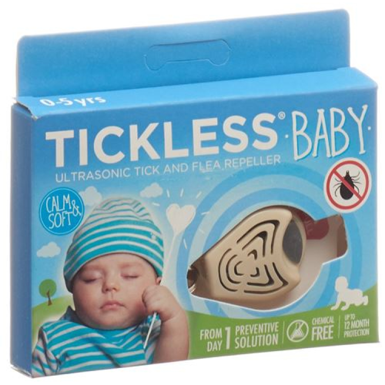 Tickless Baby fästingskydd beige